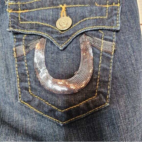 True Religion Hi-Rise Boot Cut Jeans - Picture 4 of 14